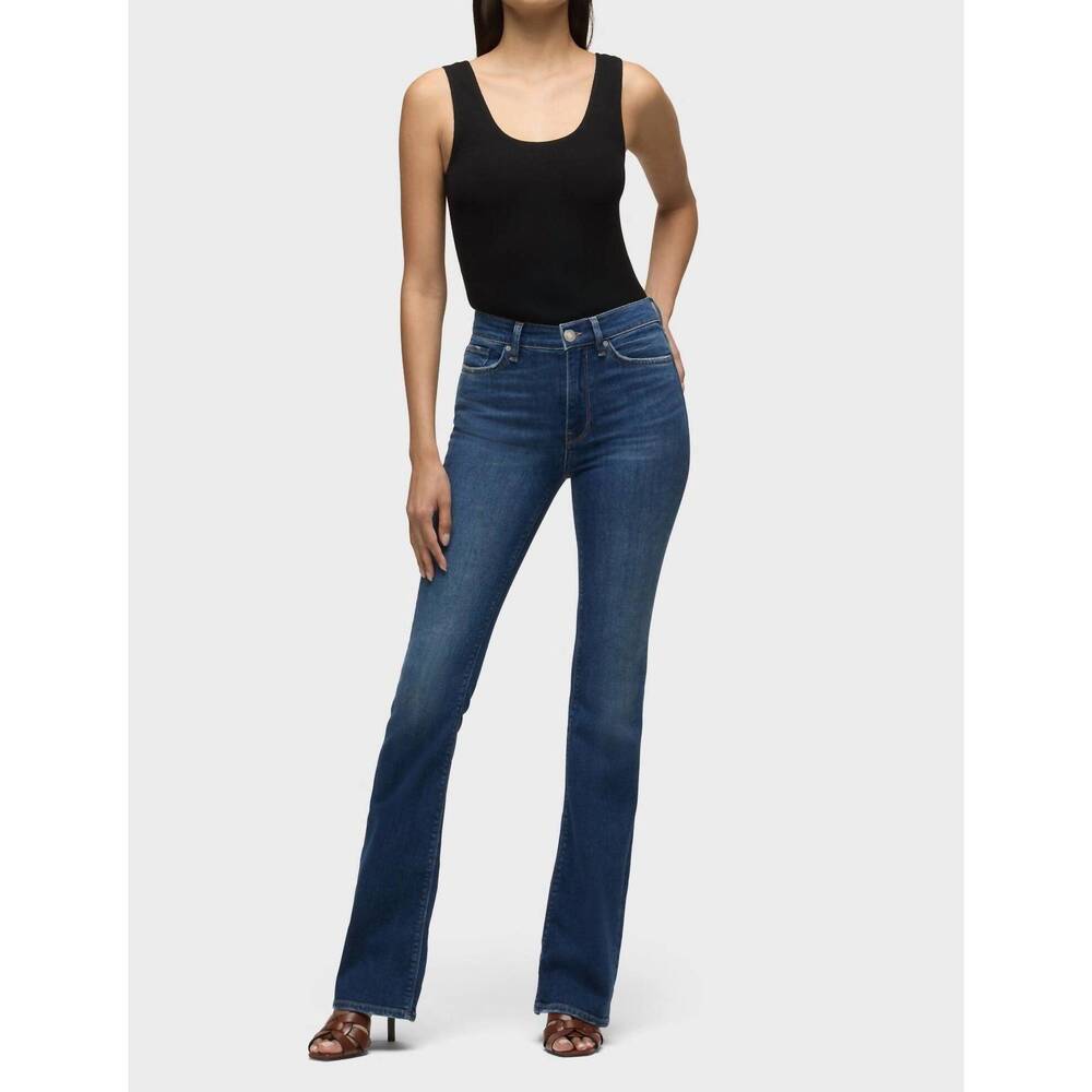 NEW HUDSON barbara high rise bootcut jeans in cyclone